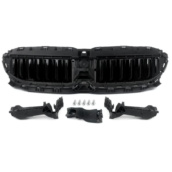 Front Øverste Radiatorgrill, Racing Grill, Holdbar, Nem Installation,som vist