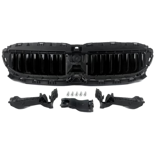 Front Øverste Radiatorgrill, Racing Grill, Holdbar, Nem Installation,som vist