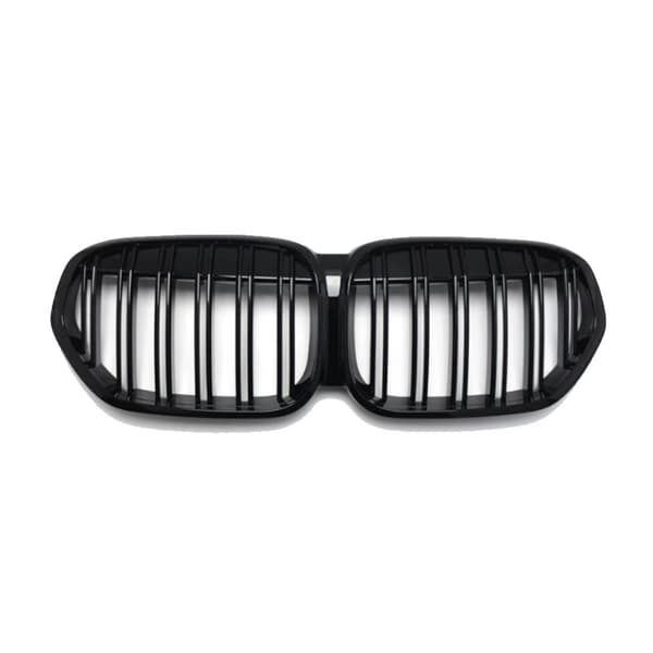 Etupuskurin säleikkö, kaksoissäleikködesign, yhteensopiva X1 F48 F49, 2020-2022,1kpl Musta