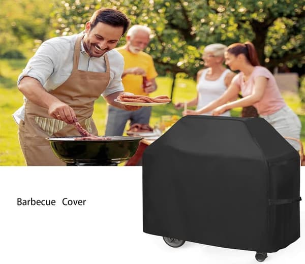 Lollanda Grillovertræk, Heavy Duty Grillovertræk Vandtæt Grillovertræk 145x61x117 cm – 210D Oxford Vandtæt, UV-beskyttelse