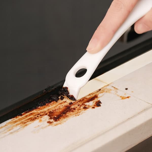 GRILLRENGÖRINGSBORSTE UGNSFETTSKRUBBER 2-i-1