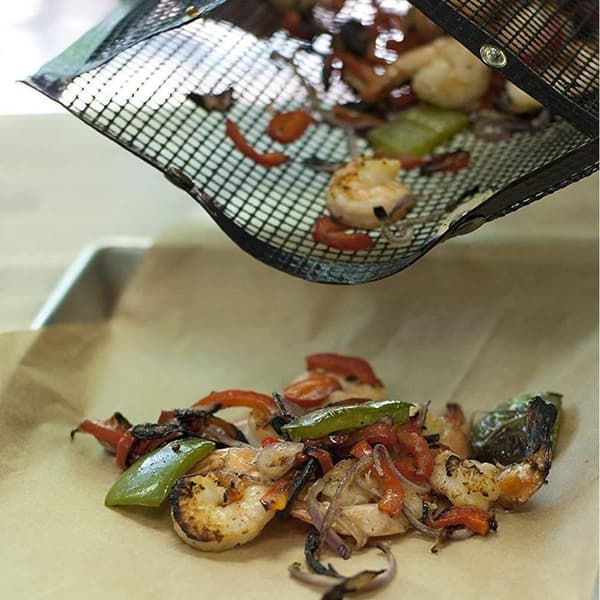 2X grillposer, meshposer til grillning