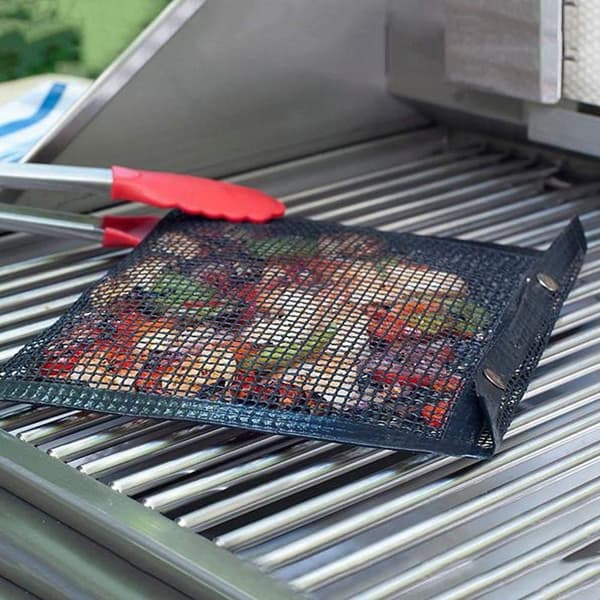 2X grillposer, meshposer til grillning