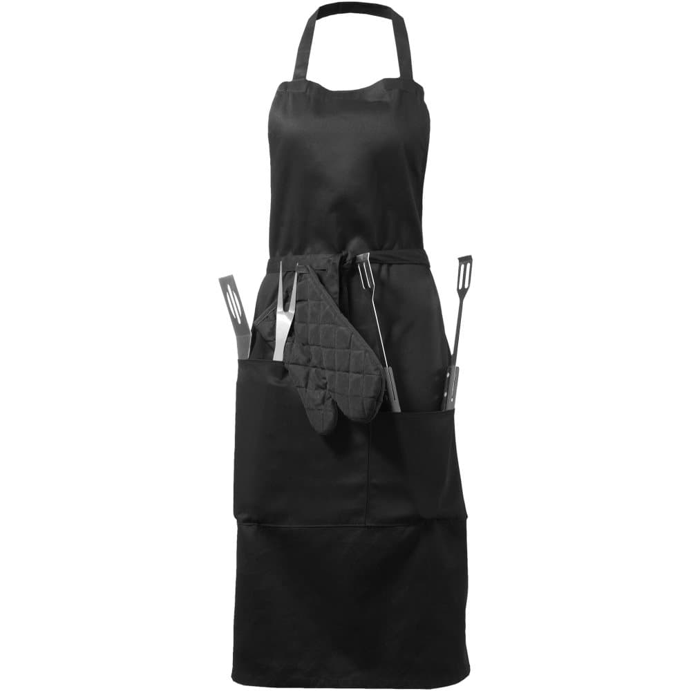 Bullet Bear Bbq Apron With Tools