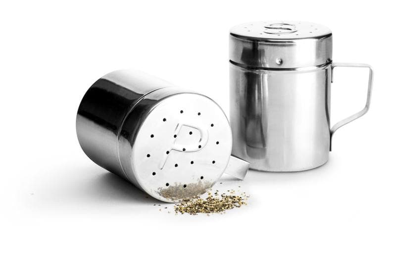 No1 BBQ Sagaform Salt & Peppar set med lock Rostfritt Stål