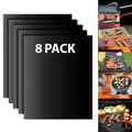 Miniatyrbild 1 av 6: Grillmatta non-stick återanvändbar - Ugnsmatta/Bakningsmatta 8-Pack