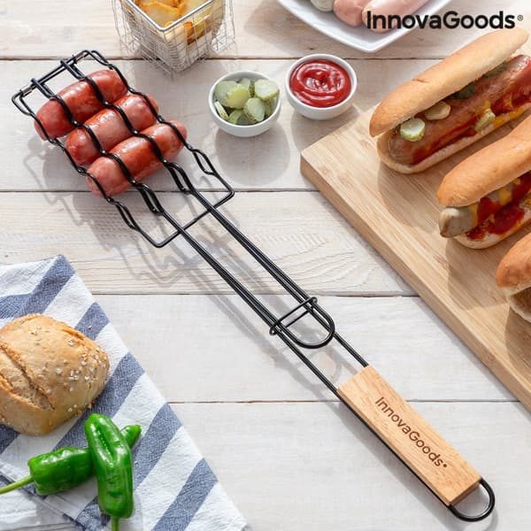 Grill Grill til pølser Sosket InnovaGoods