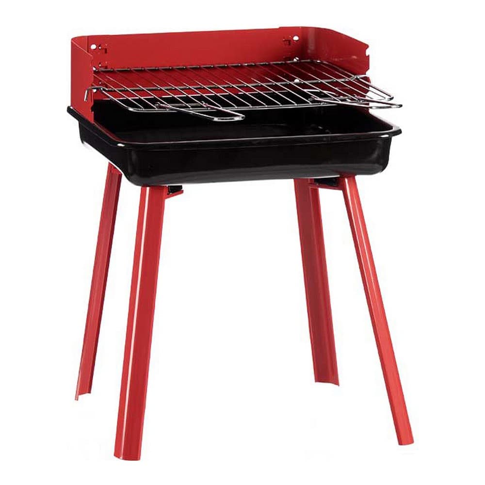 Kolgrill med ben Järn (28 x 44,5 x 35 cm)
