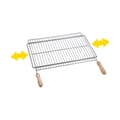 Miniatyrbilde 2 av 6: Grill Sauvic Sinkbelagt stål 50 x 40 cm