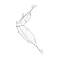 Miniatyrbilde 2 av 2: Grill for fisk Sauvic 13,5 x 54 cm