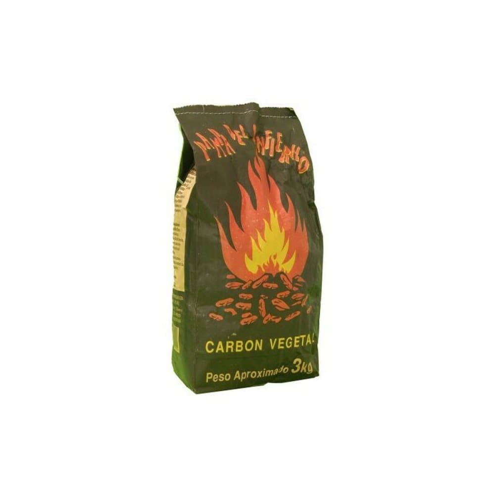 Askgrå Carbosur Grill 3 Kg Grönsak