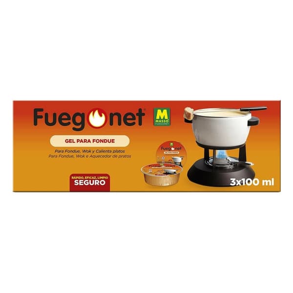 Tenningsvæske Massó 3 x 100 ml Gel Fondue