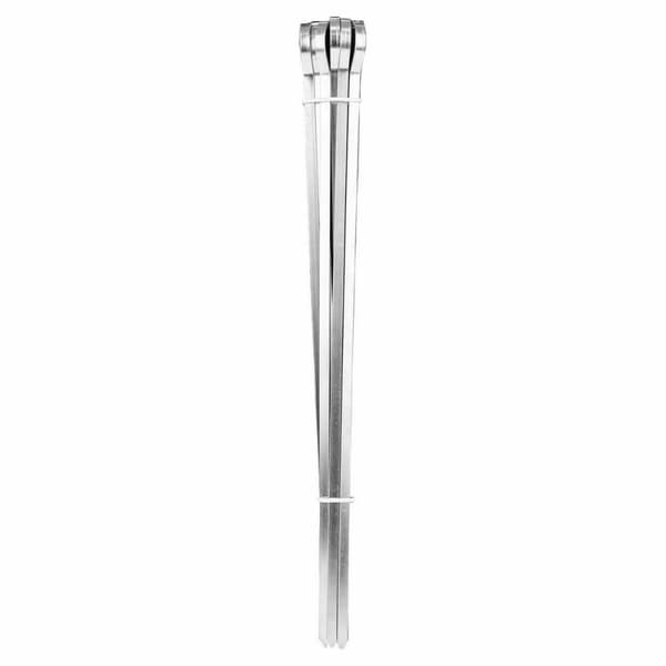 Grillivarrassetti Algon Metalli 6 Kappaletta (24 osaa) (33 cm x 6 mm)