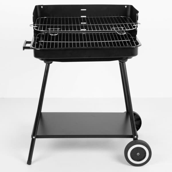 Bærbar Grill Aktive Rustfritt stål Stål 55 x 82 x 43 cm