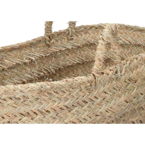Korg för ved EDM Espartogräs 60 x 35 x 45 cm 60 x 45 x 35 cm Oval