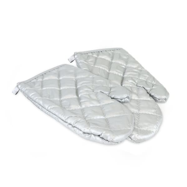 Ovnsvott Quttin Sølv 25 x 16 x 24 cm Sett 2 Deler (24 enheter)