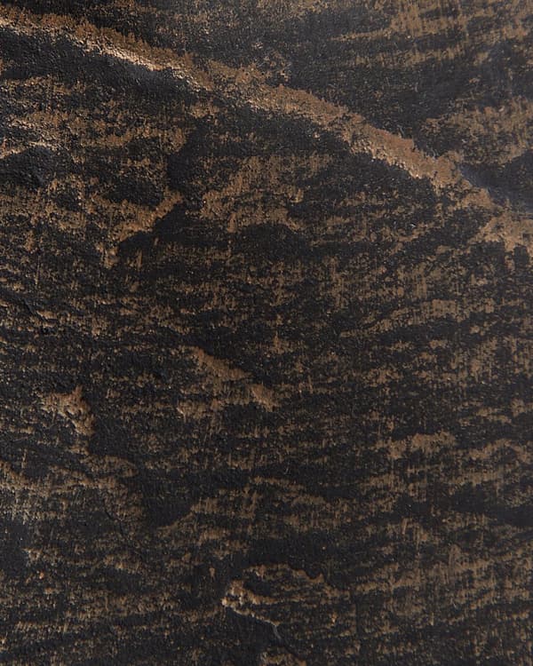 Ildsted Messing og guld nuance Stål 105 x 36 cm Skorsten formet Udendørs Have inkludere grilltilbehør dekoration