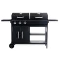 Miniatyrbillede 4 af 9: vidaXL gas- og kulgrill med 3 blus