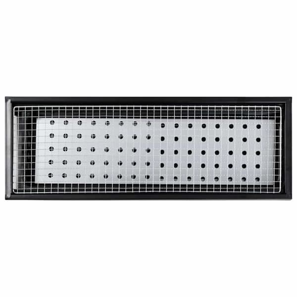 vidaXL bærbar campinggrill 60x22,5x33 cm stål