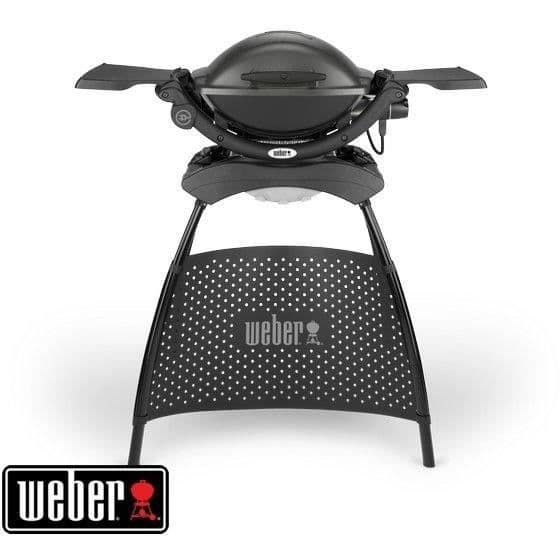 WEBER Weber Q 1400 Stand Electric Grill Grå