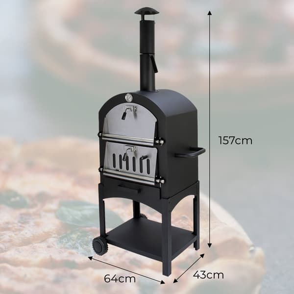 Udendørs Pizzaovn & Pizzasten og Pizzaspade | MonsterShop