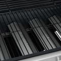 Miniatyrbild 3 av 10: vidaXL Gasolgrill 4+1 kokzoner svart och silver