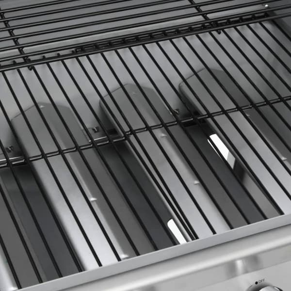 vidaXL gasgrill 4+1 grillzoner rustfrit stål sølvfarvet