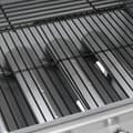 Miniatyrbillede 3 af 10: vidaXL gasgrill 4+1 grillzoner rustfrit stål sølvfarvet