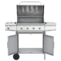 Miniatyrbillede 7 af 10: vidaXL gasgrill 4+1 grillzoner rustfrit stål sølvfarvet