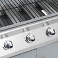 Miniatyrbillede 2 af 10: vidaXL gasgrill 4+1 grillzoner rustfrit stål sølvfarvet