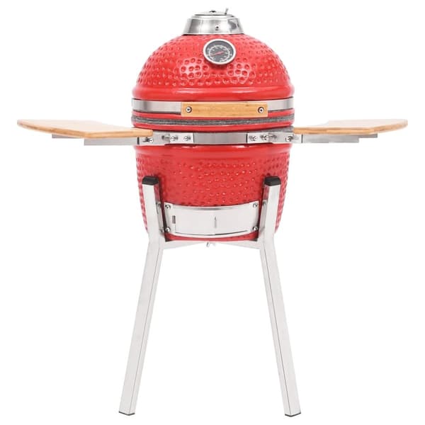 vidaXL Kamado-røgegrill 76 cm keramisk