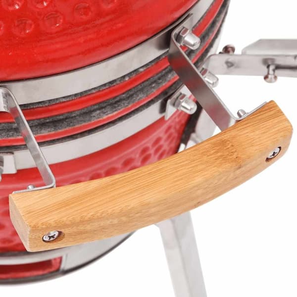 vidaXL Kamado-røgegrill 76 cm keramisk
