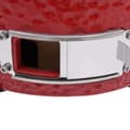 Pikkukuva 9 / 11: vidaXL Kamado 2-in-1 grilli/savustin keramiikka 56 cm punainen