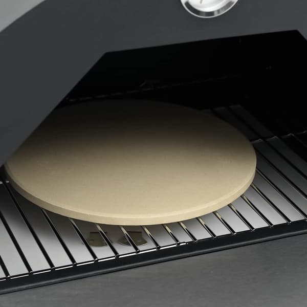 vidaXL 3-i-1 udendørs pizzaovn og grill sort