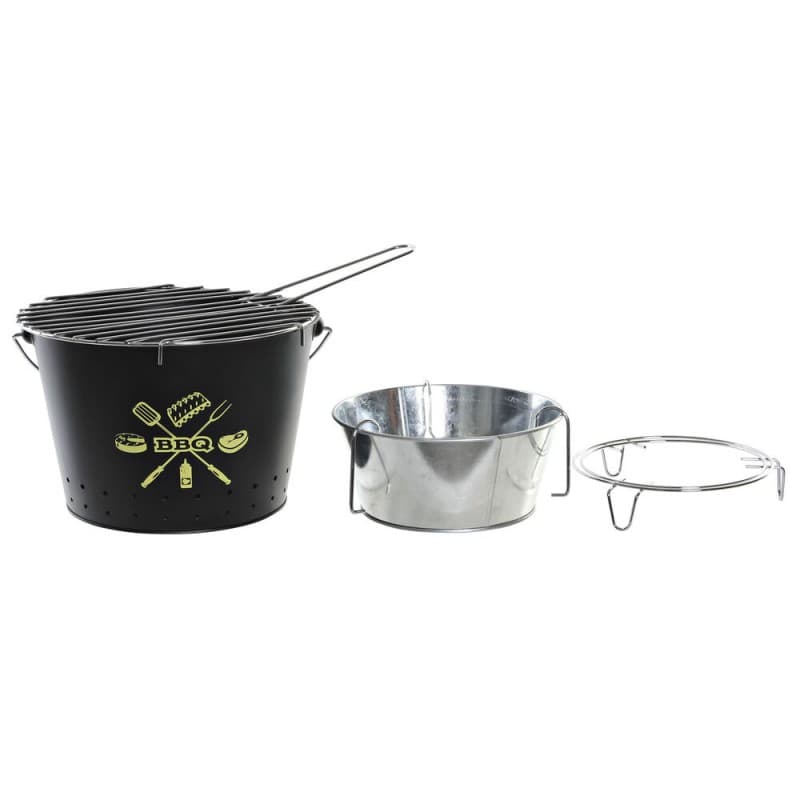 Bärbar Grill DKD Home Decor Metall (42 x 27 x 21 cm)