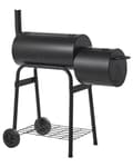 Miniatyrbillede 6 af 11: Smart grill med rygeovn sort