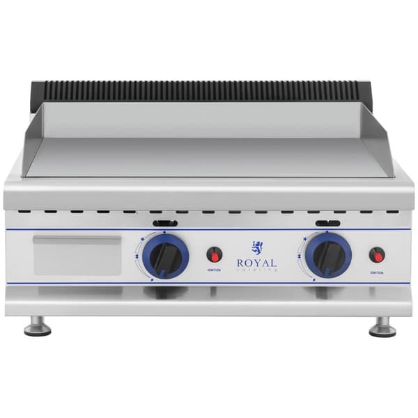 Royal Catering Stekbord gasol - 65 cm - Propan/butan - 30 mbar