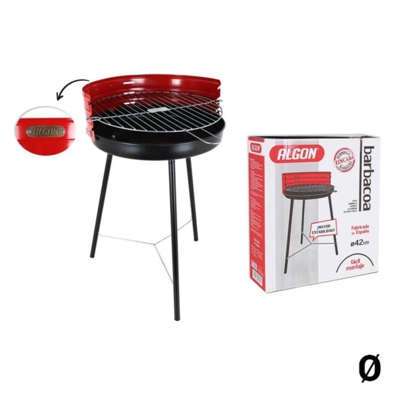 Grill Algon Rund Röd