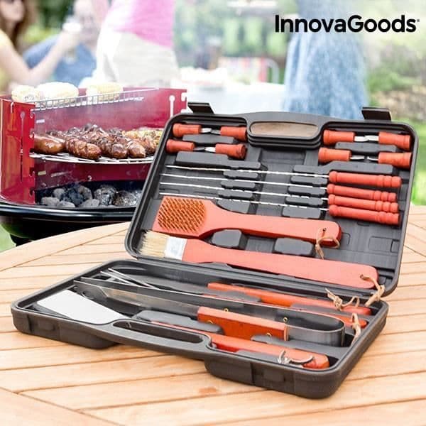 Grill köksredskapsfodral (18 stycken) - Grilltillbehör