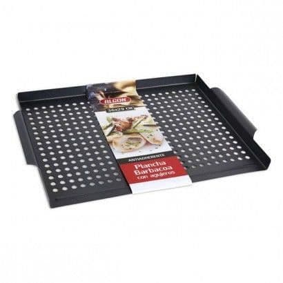 Grilltallrik med hål för Algon grill (36 x 29 cm)