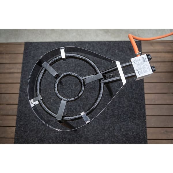 Mustang Gas ring Brännare Emaljerad 35cm