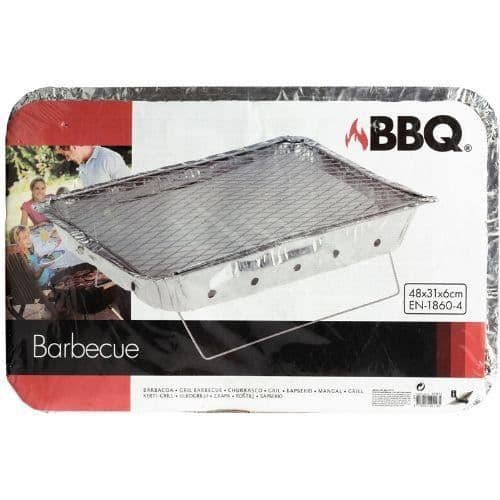 Bbq Instant Disposable Grill med XXL kol