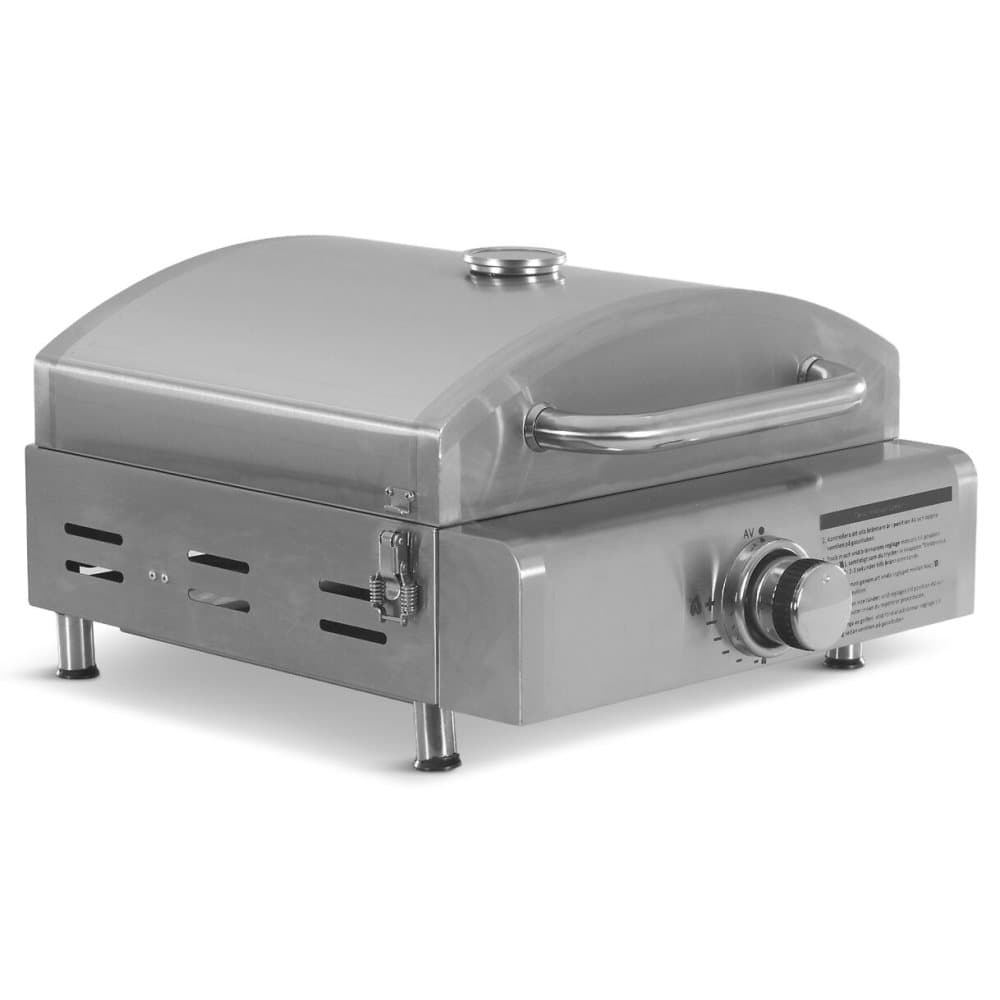 Portabel gasolgrill | Helt rostfri - Hampton
