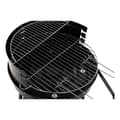 Miniatyrbillede 6 af 8: Kulgrill med hjul DKD Home Decor Sort Metal Plastik 59 x 49,5 x 82 cm