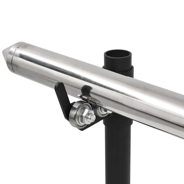 vidaXL Automatisk grill- og brettsett rustfritt stål