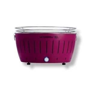 LotusGrill - NY MODELL 2019 - XL LILAC grill med batterier och USB-strömkabel + kol och bränsle