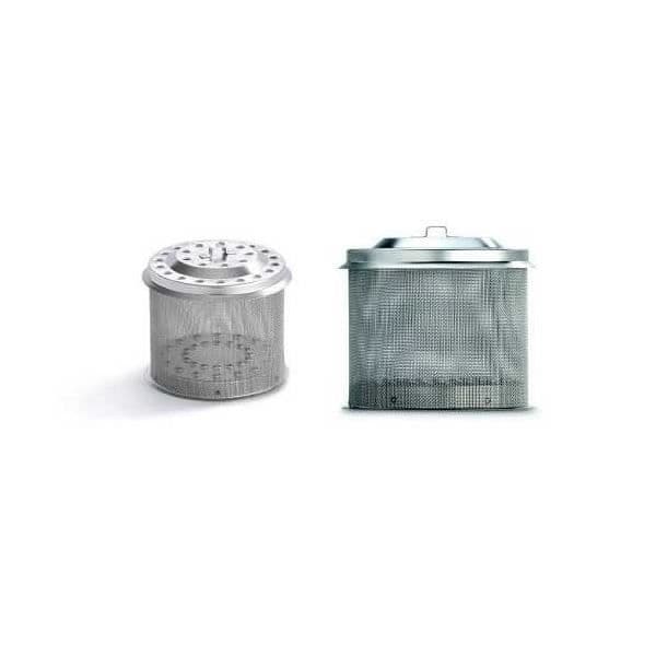 Kolsyra - LotusGrill - Liten Modell - Diameter 115 mm - Metall - Grå