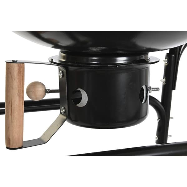 Grill DKD Home Decor Trä Stål (100 x 47 x 95 cm)