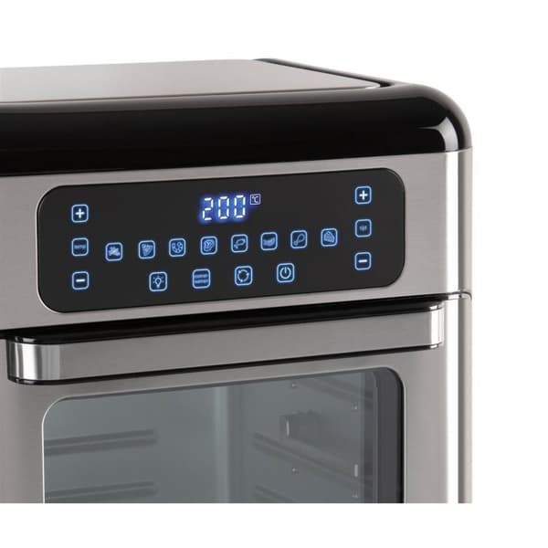Inventum GF1200HLD Mini Uuni 12L 1500W Musta/RVS