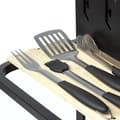 Miniatyrbillede 3 af 7: Sæt med grillredskaber Aktive 4 Dele Havegrill Rustfrit stål 10 x 42 x 4 cm (4 enheder)